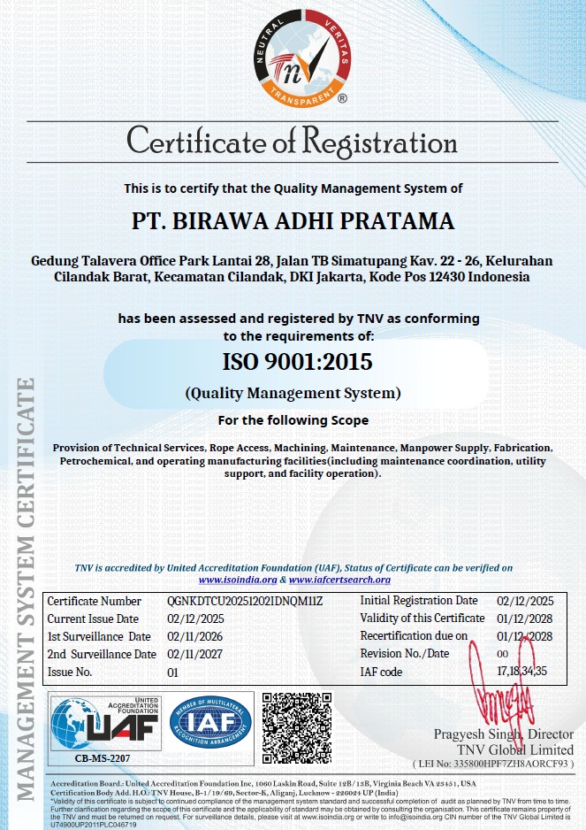 birawa manpower supply and rope access